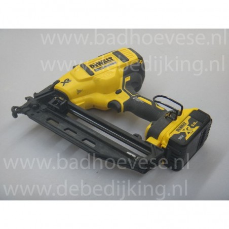 18V XR brushless Afwerktacker  16ga