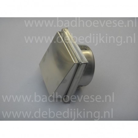 RVS buitenrooster schuine kap