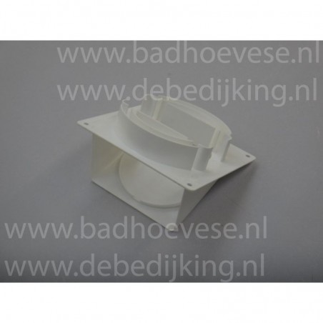 Universal facade valve white