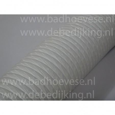 Plastic drain hose white 3 m