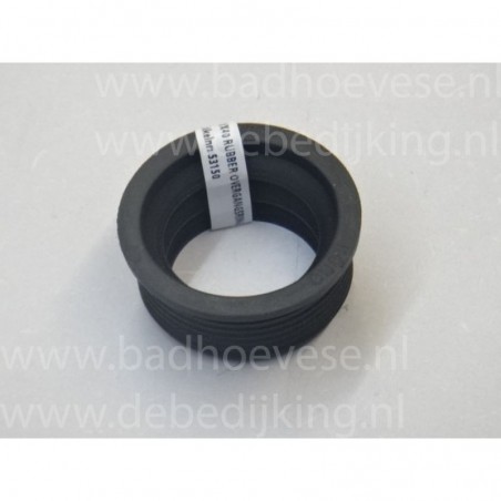 Rubber overgangsring 50 x 40 mm