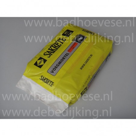 Sakrete voegmortel Donkergrijs 25kg