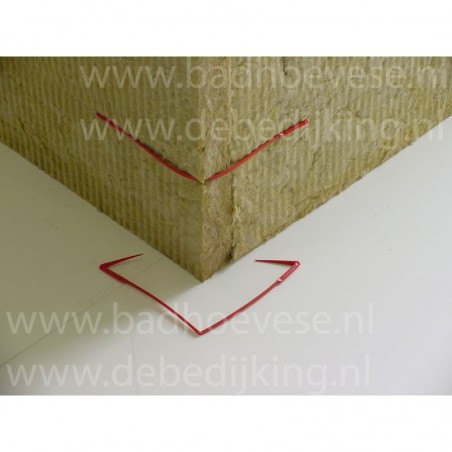 Rockwool isolatie hoekanker