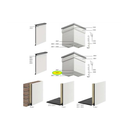 Keralit connection profile 10mm