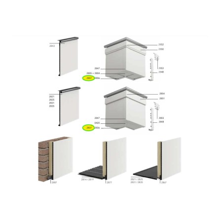 Keralit basic end profile