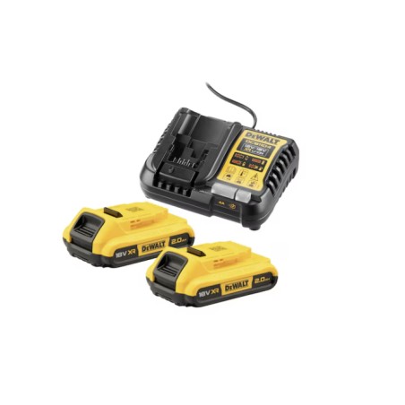 DW 18V Battery discount set 2x 2.0Ah