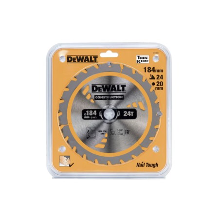 DeWalt Circular saw blade 184 x 20 x24t