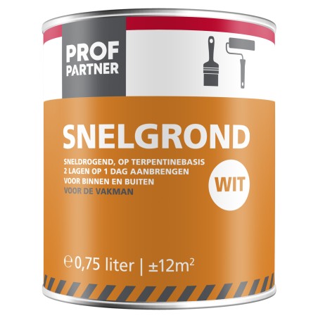 Profpartner Snelgrond wit 750 ml