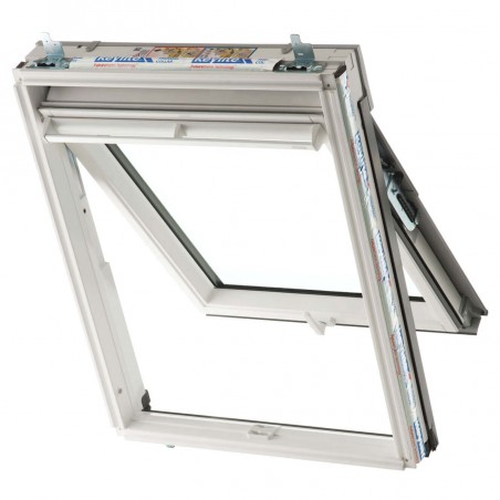 Keylite Top hung window White 94x118